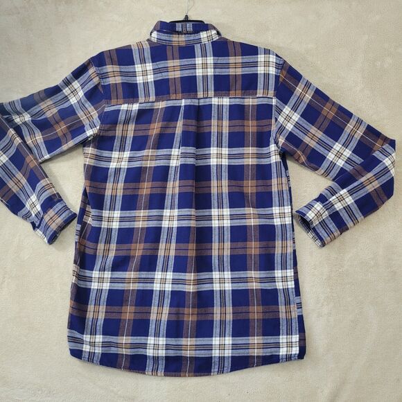 Wrangler Button- Up Western Tallman Flannel Lined Shirt Mens LT Large Tall - Picture 6 of 8
